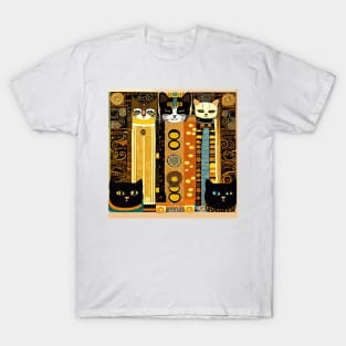 Los Gatos de Klimt - serie 04 T-Shirt